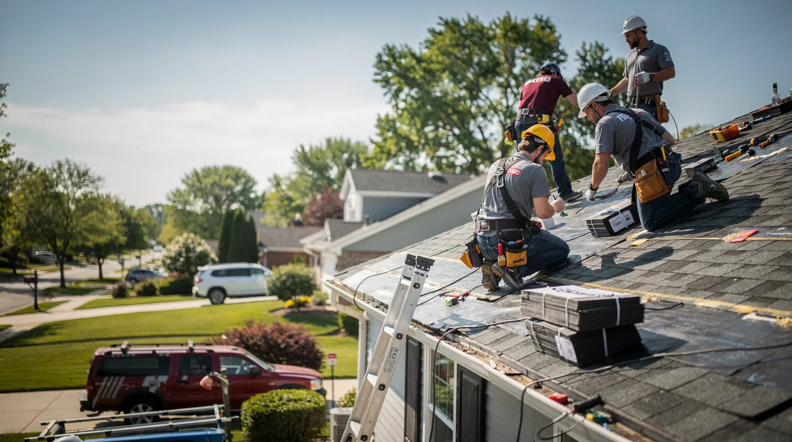 Roof Repair in Burnsville, MN around you